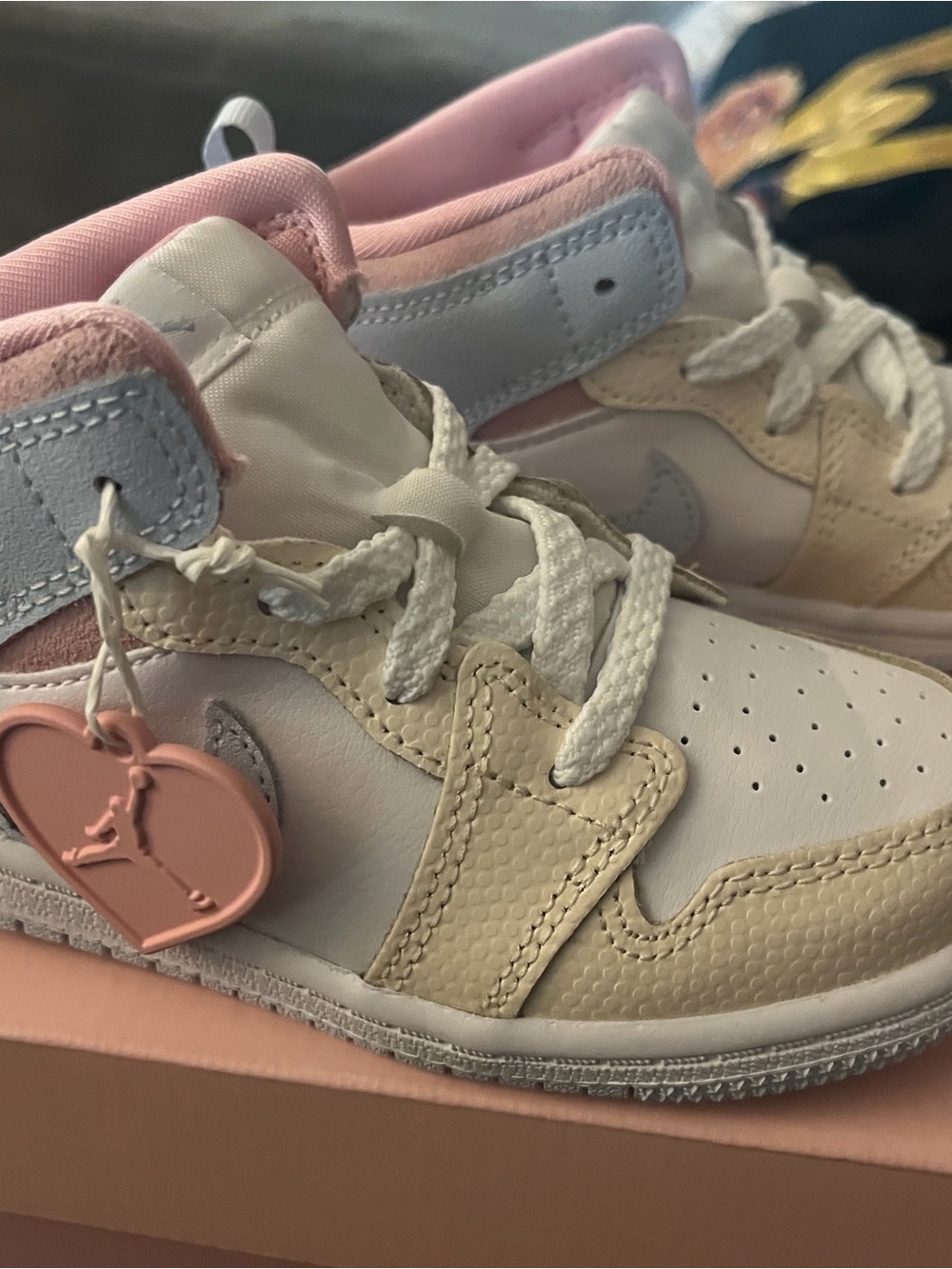 Jordan 1 Mid SE (TD) Nike Girls 1 Size 9c